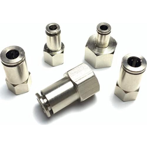 BPCF 06/08-R1/8,R1/4 Female Connector brass air compressor fittings,quick air connector fittings ,one touch fittings