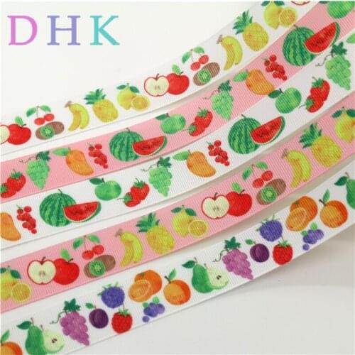 DHK 7/8''10yards cat car plane animals Printed Grosgrain Ribbon Accessory hairbow headwear decoration Wholesale DIY OEM B1814