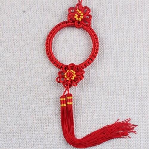 Chinese Knots Tassel Pendant 2 pcs DIY Jewelry Accessories New Year Gifts Home Textile Curtain Garment Sewing Macrame Decoration