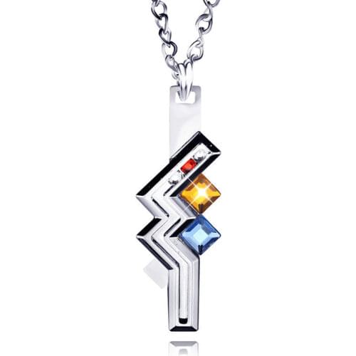Final Fantasy XIII 13 Lightning Necklace Pendant Chain Anime Cosplay Collectible