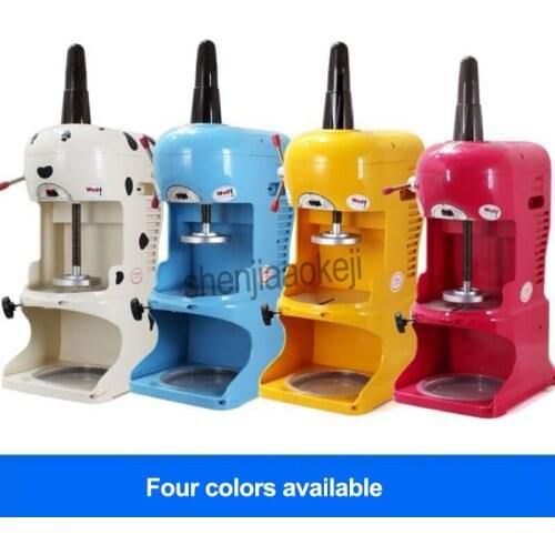 Commercial Electric ice crusher fancy shave ice machine milk-tea shop sand ice machine Ice shaving machine 220v 185w 1pc