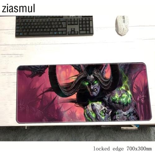 Illidan padmouse 700x300x2mm gaming mousepad game Popular mouse pad gamer computer desk best seller mat notbook mousemat pc