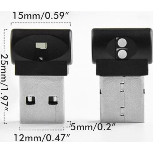 Mini USB Car Interior Atmosphere Light Interior Ambient Lighting Low Power Car Decorations Lights for Cars Laptops Mobile Power