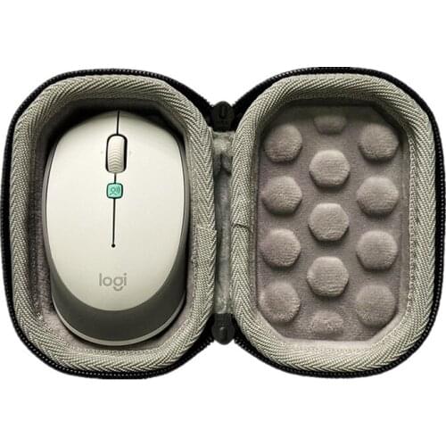 Fashion Carrying Case for Logitech VOICE M380 Wireless Office AI Intelligent Voice Translation Mouse Storage Box Protection Bag