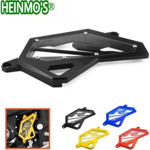 Front Sprocket Chain Guard Cover for Yamaha YZF R3 MT25 MT03 2015-2018 R25 2013-2018 Black Engine Protector Front Drive Shaft