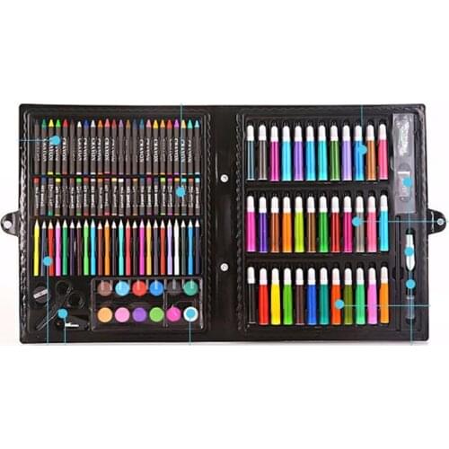 150Pcs Professional Color Pencil Child Drawing Set Painting Set Colored Pencils For Children-Colored Drawing Pencils Art Set