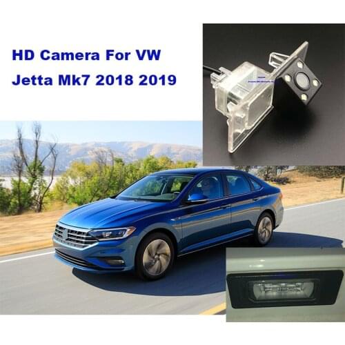 Yessun License plate camera For Volkswagen ForJetta Mk7 2018 2019 Car Rear View camera Parking Assistance