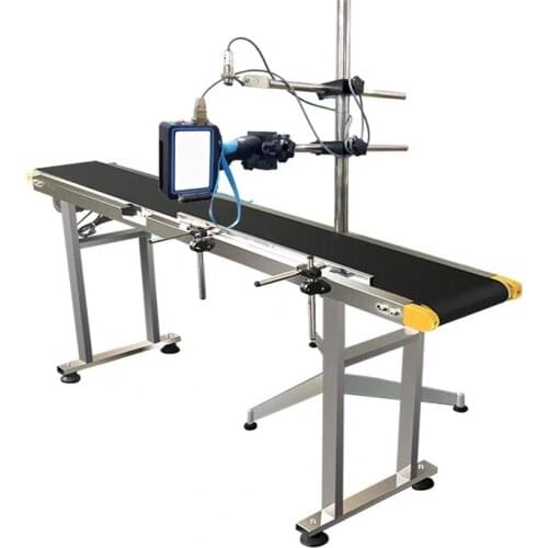 Factory Automatic Batch Code Inkjet Date Printer for plastic bottle Carton box pouch metal wood glass