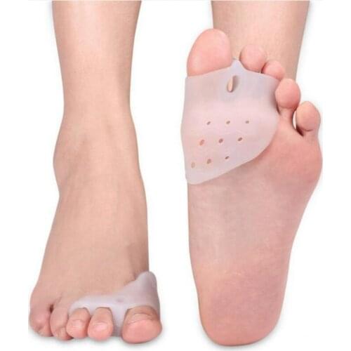 1pair Gel Foot Care Tool Bunion Corrector Bone Big Toe Protector Hallux Valgus Straightener Toe Spreader Pedicure Corrector