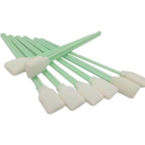 100Pcs Cleaning Swabs Sponge Stick for Roland/Mimaki/Mutoh Eco Solvent Printer Cleaning Swabs