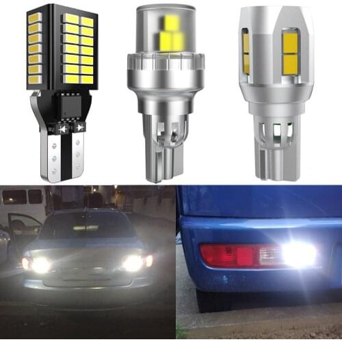 2x T15 W16W WY16W Super Bright LED Car Tail Brake Bulbs Turn Signals Canbus Auto Backup Reverse Lamp for mazda cx3 6 gg gj 5 2