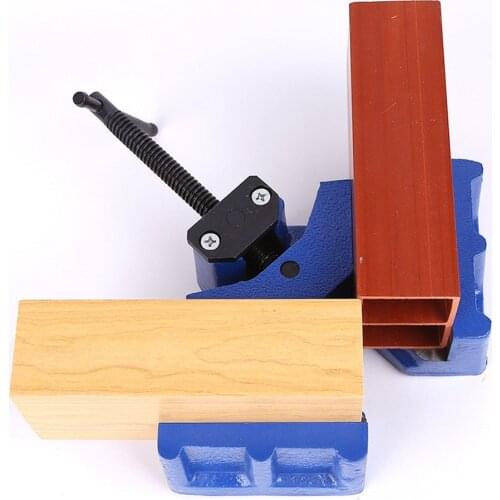 4 Inch 90 Degree Right Angle Clip Aluminum Single Handle Welded Right Angle Clip High Tensile Strength Woodworking Frame Clip