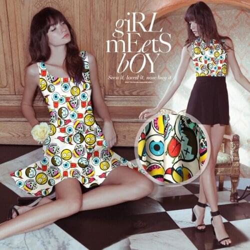 118 cm printed satin silk fabric 19 mm soft stretch silk satin fabric shirt dress spandex fabric wholesale silk cloth