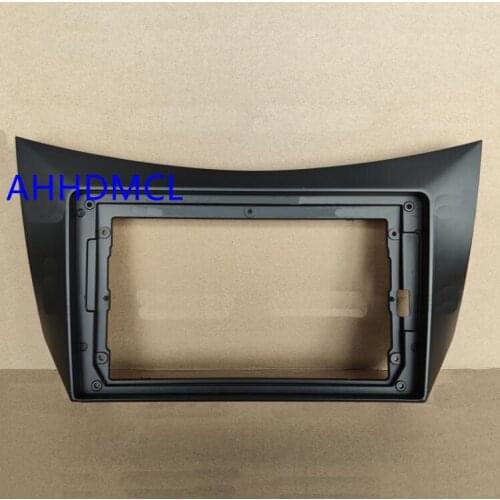 Car Fascias Navigation Fascia Dash Frame Kit For 9" Universal Android Multimedia Player For Lifan 320 Smily 2008 2009 2010~ 2014