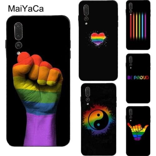 MaiYaCa Gay Pride Rainbow Flag Case For Huawei Honor 20 7A Pro 10i 8X 9X 9 10 Lite 7C 8A 8C 8S Y9 Y6 Y7 2019 Nova 5T