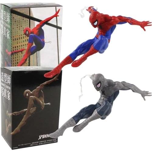 19cm The Avengers Spiderman CREATOR X CREATOR The Amazing Spider Man PVC Action Figure Collectible Model Toys Doll
