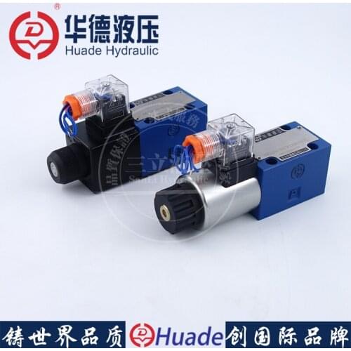 Hydraulic Solenoid Directional Valve 4WE6D 6C 6Y 6EA6HA 3WE6A6B Two-position Four-way Two-position Three-way