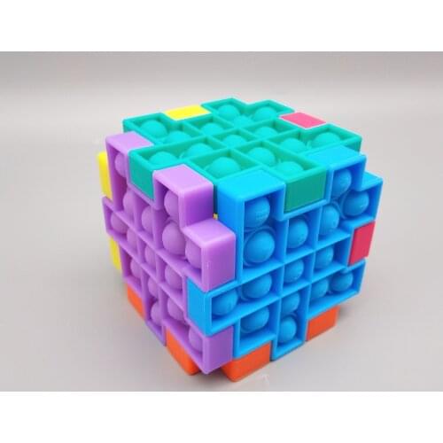 Fidget Toys Pop Push Bubble Sensory Toy Autism Special Needs Stress Reliever Antistress Squeeze Toys Reliver Stress