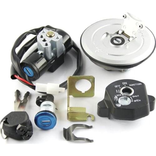 Motorcycle Seat Fuel Gas Cap Kit Ignition Switch Key Set For Honda CBR150R CBR125R JC50 CBR125RT CBR125RS CBR125RF 35010-KTY-H5
