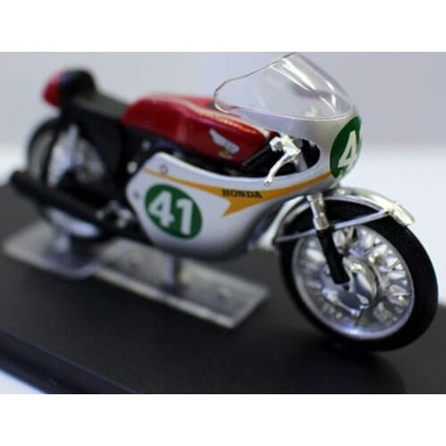 Diecast 1/24 Scale HONDAA RC162 Classic Motorcycle Racing Alloy Model Collectible Decoration Gift Hot Toys
