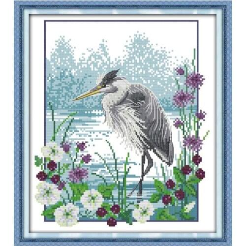 Osprey cross stitch kit aida 14ct 11ct count print canvas cross stitches needlework embroidery DIY handmade