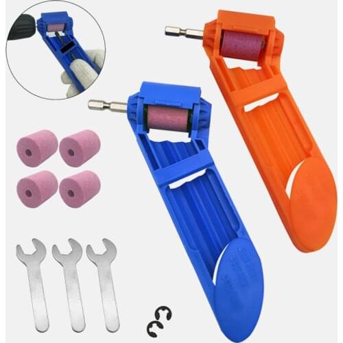 New 2-12.5mm Upgrade Portable Drill Bit Sharpener Corundum Grinding Wheel for Grinder Tools Drill Sharpener Power Tool Accessory