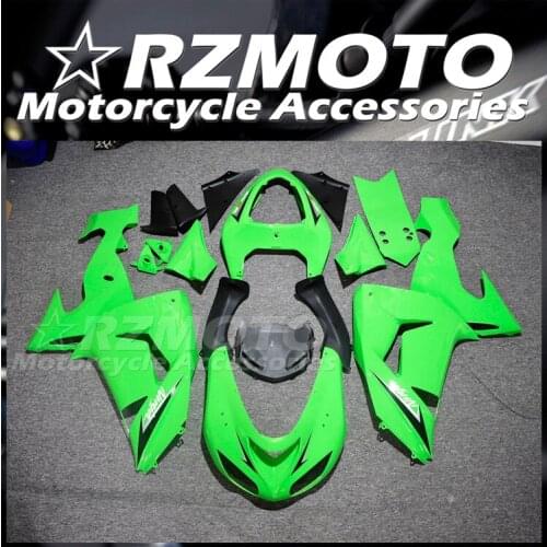 New ABS whole Fairings Kit Fit for Kawasaki Ninja ZX-10R ZX10R 10R 2006 2007 06 07 Bodywork set Red white
