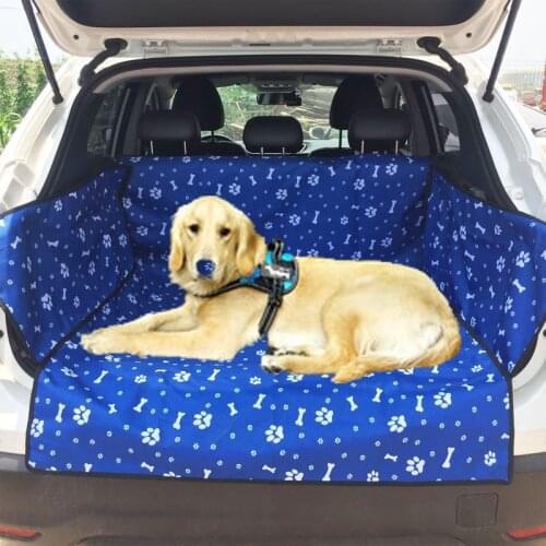Waterproof Oxford Pet Carriers Dog Car Seat Cover Trunk Mat Cover Collapsible Cats Dogs Protector Carrying Organizer Accessories