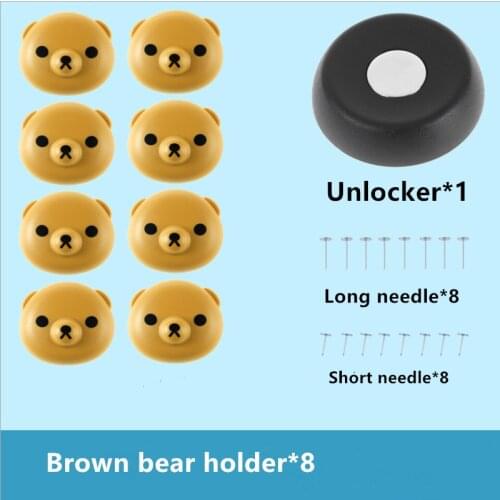 24/16/8 Quilt Clip holder Panda Animal Buckle Bed Sheet Non-Slip Quilt Cover Magnetic Anti-Move Buckle Fixer Clip Clothing Pegs