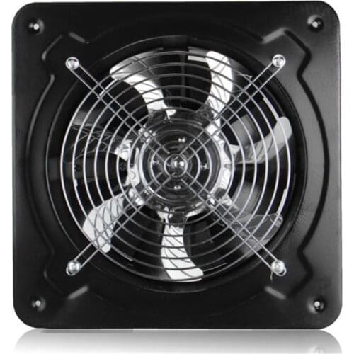 Industrial Ventilation Extractor Metal Axial Exhaust Commercial Air Blower Fan Low Noise Stable Running
