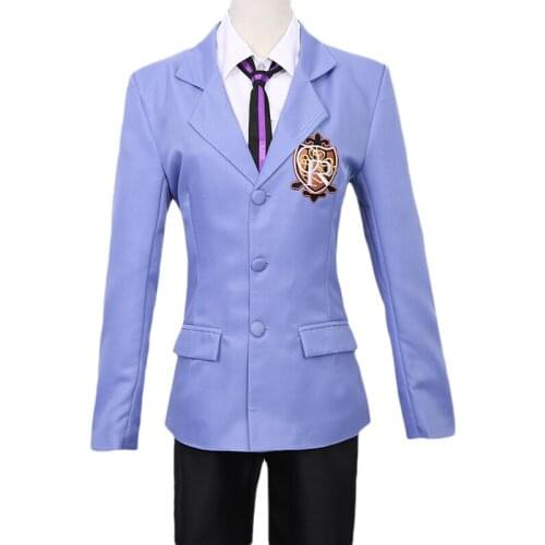 Ouran High School Host Club Tamaki Suoh Cosplay School Uniform Suit Full Set