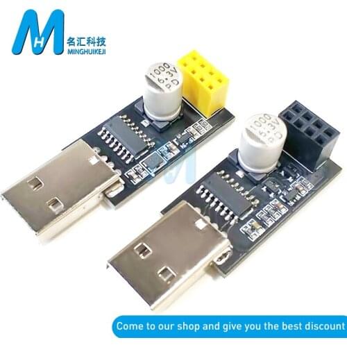 USB to ESP8266 WIFI module ESP-01 ESP-01S adapter board computer phone WIFI wireless communication microcontroller development