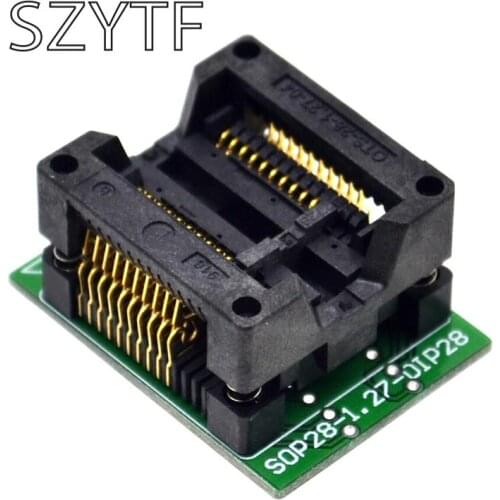 Top Quality Chip programmer SOP20 (28) -1.27 adapter socket to 20 ots20 (28) -1.27-04