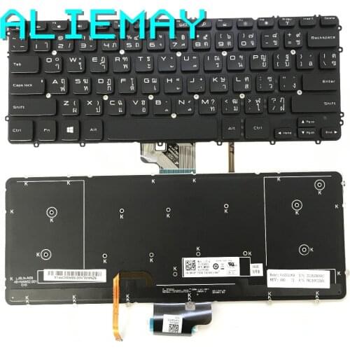 Brand new Original TI US THAILAND Backlight Keyboard for DELL XPS15-9530 PRECISION M3800 3800 w/ backlight Keyboard BLACK
