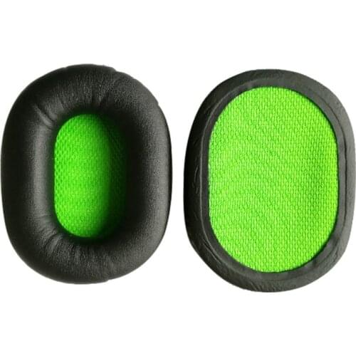 1 Pair Earphone Ear Pads Earpads Sponge Soft Foam Cushion Replacement for RAZER BlackShark Stereo Gaming Headphones Headset