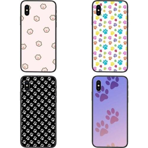 For Redmi Note 10 9 9S 9T 8 8T 7 6 5 5A 4 Pro Max 4G 5G Black Prime Trend Back Dogs Are Girls Cute Dog Paws Adorable Deals