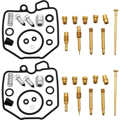 For Honda Hawk 400 CB400T CB400 N 1980-81 Carburetor Repair Carb Rebuild Kit 2 sets