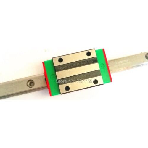 NEW HIWIN linear guide rail HGR15 600mm long with 2 pcs of linear block carriage HGH15CA hgh15 CNC parts