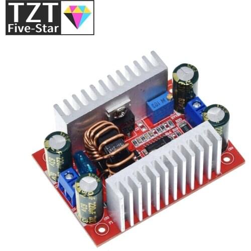 DC 400W 15A Step-up Boost Converter Constant Current Power Supply LED Driver 8.5-50V to 10-60V Voltage Charger Step Up Module