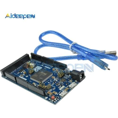 For Arduino Due R3 ARM Version Main Control Board AT91SAM3X8E 32-bit ARM Cortex-M3 / Mega2560 R3 6-20V 84 MHz