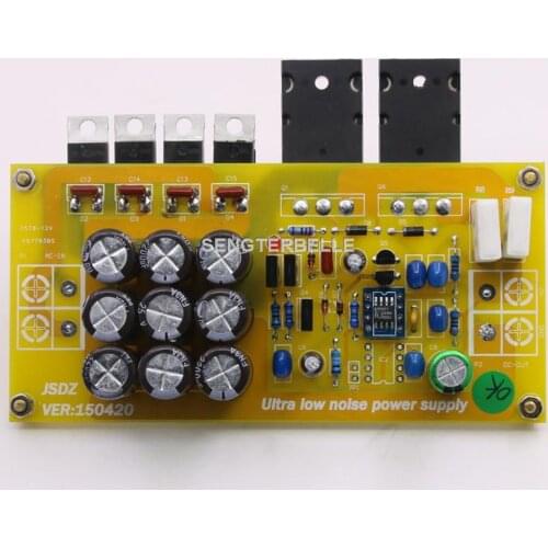 Assembled Hifi 2SC5200 DC5V /12V /15V /18V Ultra Low Noise Linear Power Supply Board