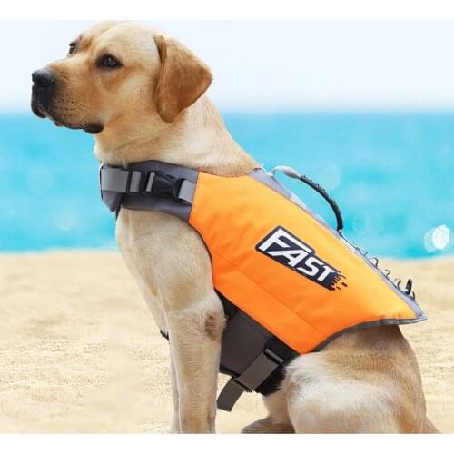 Pet Life Vest for Swimming Dog Swimming Vest Life Jacket Clothes For Dog Floating Rescue Handle Pet Dog Life-Saving Clothes