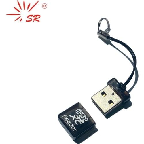 SR Mini USB 2.0 Card Reader Adapter Flash Drive for Tablets Laptops Accessories Support Micro SD TF 512G Memory Card