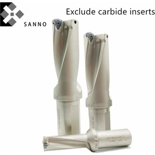 2D 3D 4D 5D 15.5mm 35.5mm 55.5mm 69.5mm 70.5mm customize WC power indexable drills bit deviation drilling tool fast U drill bit