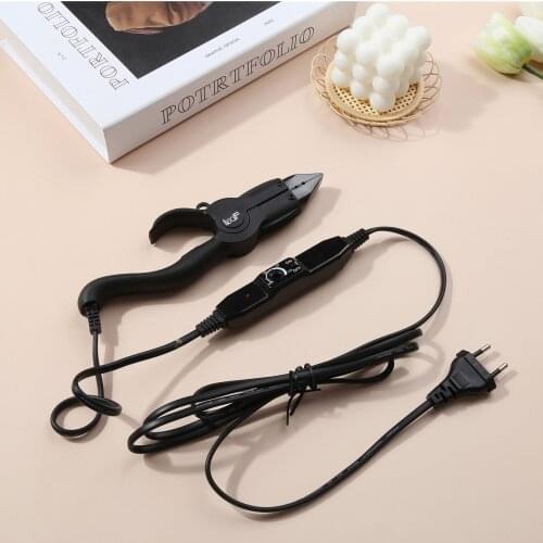 Loof Keratin Fusion Hair Extension Iron Tools Adjustable Temperature Profession Hair Styler Heat Connector ferramentas de cabelo