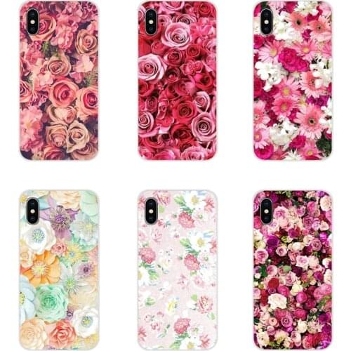 Vintage Floral Spring Daisy TPU Transparent Case For Huawei G7 G8 P7 P8 P9 P10 P20 P30 Lite Mini Pro P Smart Plus 2017 2018 2019
