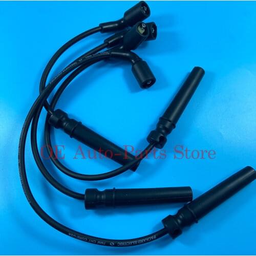 1Set Original Ignition Wire set Cable Kit For 99-07 Buick Excelle 1.6L Chevrolet Aveo Daewoo 1.6L 96497773