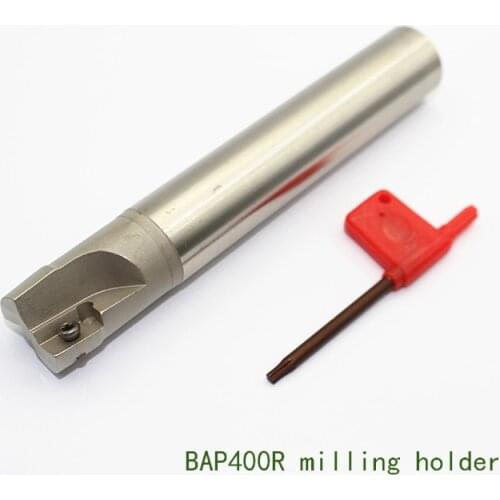 BAP400R C24 C25 C32 Milling Lengthened Handle Working Wholesale Alloy Cnc Hardened mill tools Aseismic Rod Machine Inserts