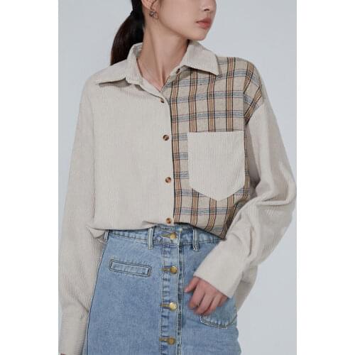 Женские вельветовые рубашки BringBring China At AliExpress