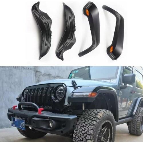 JL style to JK vehicle fender flares 2007-2017 JK front fender flares